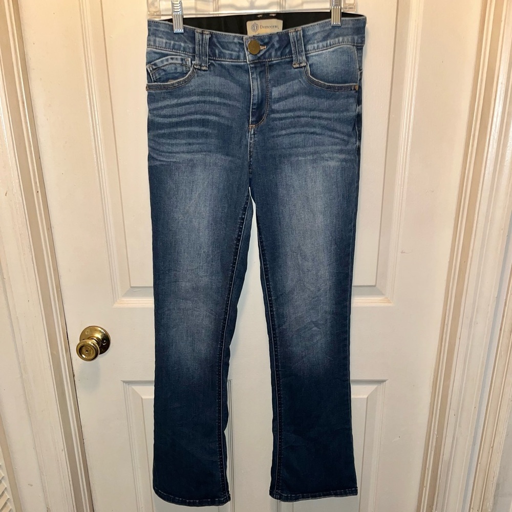 DEMOCRACY Women’s Ab Solution Denim Jeans. Sz 6. Waist 30. Inseam 31.